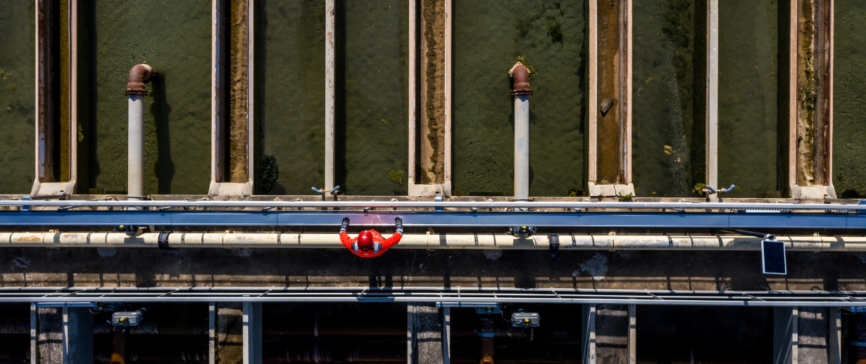 Station de traitement des eaux
